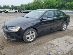 Salvage cars for sale from Copart Ellwood City, PA: 2014 Volkswagen Jetta TDI