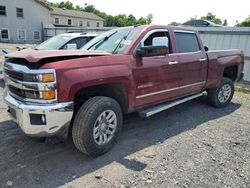 Salvage cars for sale from Copart York Haven, PA: 2015 Chevrolet Silverado K2500 Heavy Duty LTZ