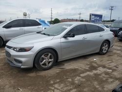 Chevrolet Malibu salvage cars for sale: 2016 Chevrolet Malibu LS