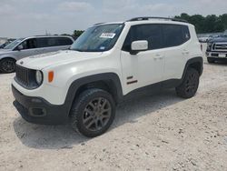Salvage cars for sale from Copart New Braunfels, TX: 2016 Jeep Renegade Latitude