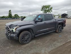 Salvage cars for sale from Copart Montreal Est, QC: 2023 Toyota Tundra Crewmax Platinum