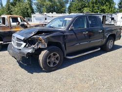 Dodge salvage cars for sale: 2006 Dodge Dakota Quad SLT