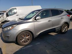 Salvage cars for sale from Copart Grand Prairie, TX: 2015 Hyundai Tucson GLS