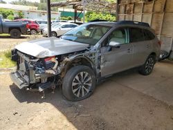 Subaru Outback Vehiculos salvage en venta: 2017 Subaru Outback 2.5I Limited