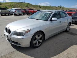 BMW 5 Series salvage cars for sale: 2007 BMW 530 XI