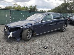 Mercedes-Benz salvage cars for sale: 2017 Mercedes-Benz S MERCEDES-MAYBACH S550 4matic