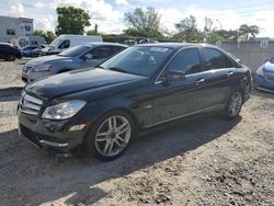 Mercedes-Benz c 250 Vehiculos salvage en venta: 2012 Mercedes-Benz C 250