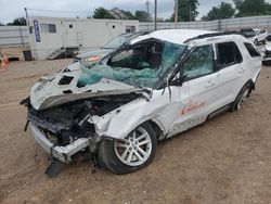 Vehiculos salvage en venta de Copart Oklahoma City, OK: 2017 Ford Explorer XLT