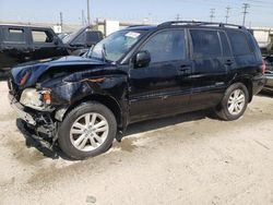 Salvage cars for sale from Copart Los Angeles, CA: 2006 Toyota Highlander Hybrid