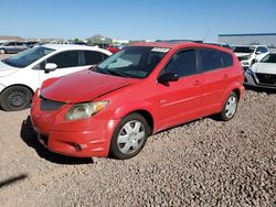 Pontiac salvage cars for sale: 2003 Pontiac Vibe