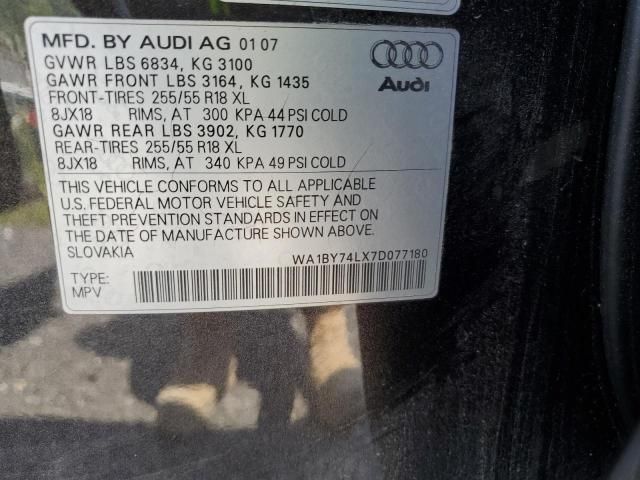 2007 Audi Q7 3.6 Quattro Premium