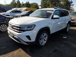 Volkswagen Vehiculos salvage en venta: 2021 Volkswagen Atlas SE