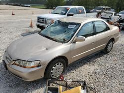 Honda salvage cars for sale: 2002 Honda Accord LX