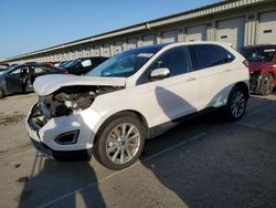 Salvage cars for sale from Copart Louisville, KY: 2018 Ford Edge Titanium