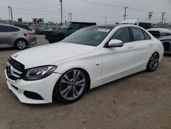 Mercedes-Benz C-Class salvage cars for sale: 2017 Mercedes-Benz C 350E