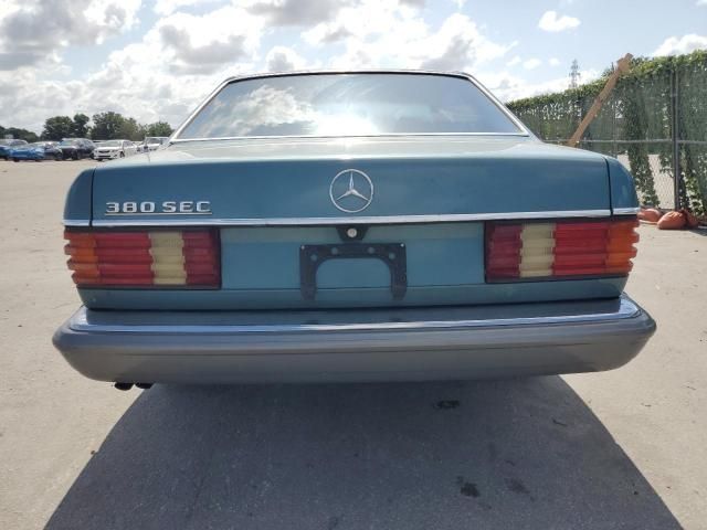 1983 Mercedes-Benz 380 SEC