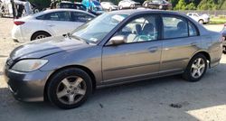 Honda salvage cars for sale: 2004 Honda Civic EX