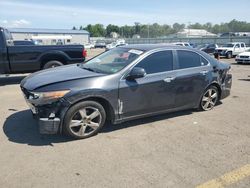 Acura salvage cars for sale: 2012 Acura TSX Tech