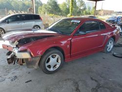 Salvage cars for sale from Copart Gaston, SC: 2002 Ford Mustang