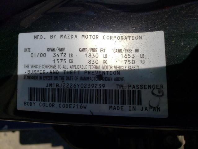 2000 Mazda Protege DX