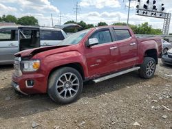 Salvage cars for sale from Copart Columbus, OH: 2018 GMC Canyon Denali