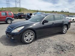 Salvage cars for sale from Copart Littleton, CO: 2013 Infiniti G37