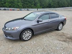 Salvage cars for sale from Copart Gainesville, GA: 2015 Honda Accord EXL