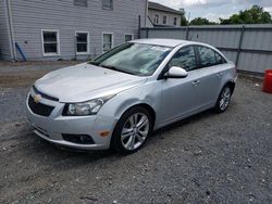 Chevrolet salvage cars for sale: 2014 Chevrolet Cruze LTZ