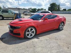 Chevrolet Camaro SS salvage cars for sale: 2019 Chevrolet Camaro SS