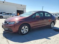 Honda Civic salvage cars for sale: 2014 Honda Civic LX