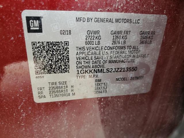2018 GMC Acadia slt