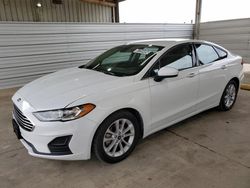 Salvage cars for sale from Copart Grand Prairie, TX: 2020 Ford Fusion SE