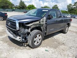 Salvage cars for sale from Copart Madisonville, TN: 2011 Toyota Tundra Double Cab SR5