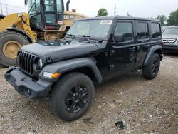 Jeep Wrangler salvage cars for sale: 2021 Jeep Wrangler Unlimited Sport