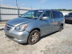 Salvage cars for sale from Copart Lumberton, NC: 2007 Honda Odyssey EXL