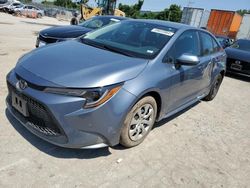 Toyota Corolla salvage cars for sale: 2021 Toyota Corolla LE