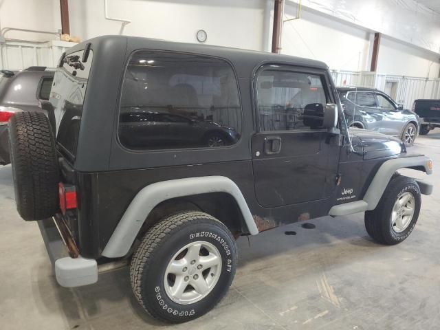 2004 Jeep Wrangler / TJ SE