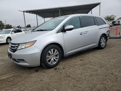Salvage cars for sale from Copart San Diego, CA: 2014 Honda Odyssey EXL