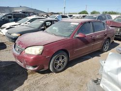 Chevrolet salvage cars for sale: 2006 Chevrolet Malibu LT