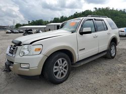 Ford salvage cars for sale: 2008 Ford Explorer Eddie Bauer