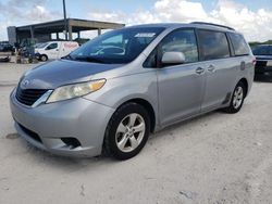 Toyota Sienna le Vehiculos salvage en venta: 2011 Toyota Sienna LE