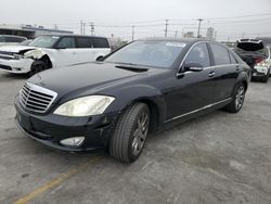 Vehiculos salvage en venta de Copart Sun Valley, CA: 2007 Mercedes-Benz S 550