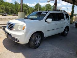 Honda Pilot Touring salvage cars for sale: 2012 Honda Pilot Touring