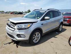 2018 Ford Escape SE en venta en Woodhaven, MI