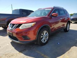 Salvage cars for sale from Copart Grand Prairie, TX: 2016 Nissan Rogue S