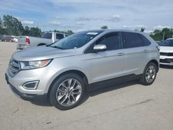 Ford Edge salvage cars for sale: 2017 Ford Edge Titanium