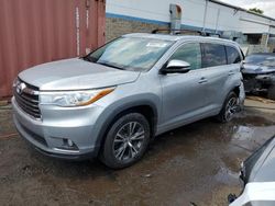 Toyota Vehiculos salvage en venta: 2016 Toyota Highlander XLE