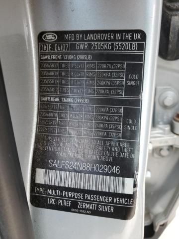 2008 Land Rover LR2 SE Technology