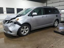 Toyota Sienna le Vehiculos salvage en venta: 2011 Toyota Sienna LE