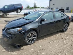 Salvage cars for sale from Copart Appleton, WI: 2018 Toyota Corolla L